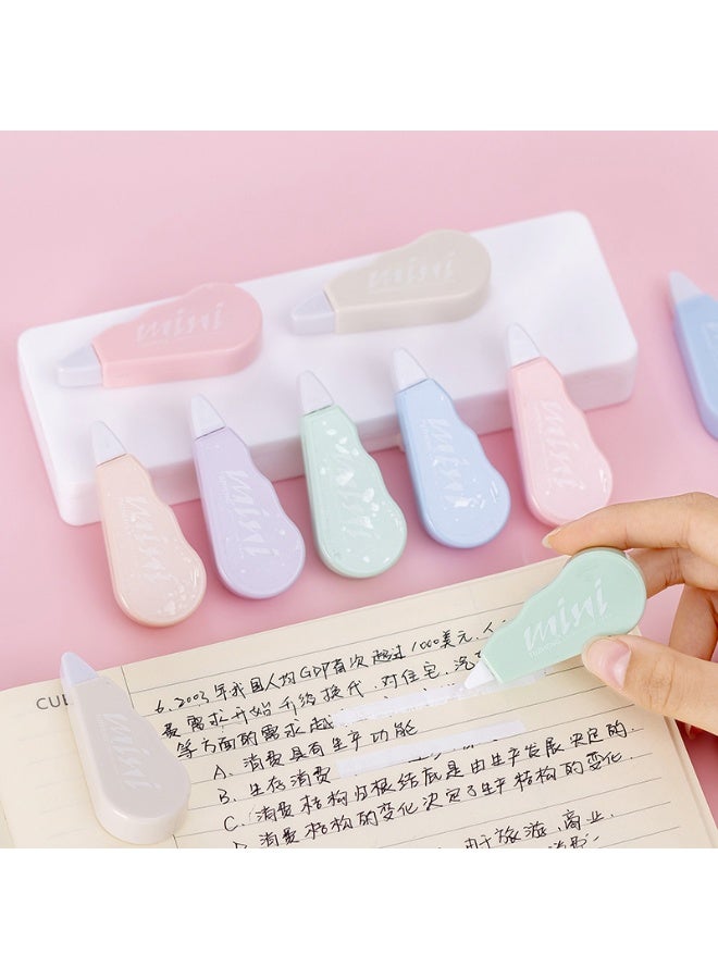 Mini 6-Pack Correction Tape, Quick Dry White Out, 5mm×24m Easy Use Applicator, Cute Macaron Colour Bulk for School Office Supplies Students Exams - Image 4